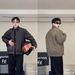 Outdoor Casual Versatile Men's Fashion Trend Comfortable Autumn Winter Two-Piece Patchwork Turn-Down Collar Jacket_mkmklike.com
