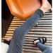 Fleece-lined Thickened, Super Warm! High-waisted Elastic Skinny Jeans, Slimming And Flattering, With Frayed Hem, Pencil_mkmklike.com
