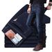 Men's Jeans Summer New Elastic Middle-aged Denim High Waist Straight Loose_mkmklike.com