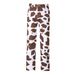 Women's High Waist Casual Pants Loose Straight Leg Jeans Fashion Personalized Print Style European American 2021_mkmklike.com