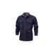 Men's Clothing Trendy Patchwork Denim Shirt Short Sleeve Work Shirt Jacket Spring Summer Versatile_mkmklike.com
