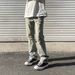 American High Street Ripped Jeans Men's Summer Brand Trendy Versatile High-End Loose Straight Leg Pants_mkmklike.com