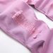 Men's Pink Distressed Straight Fit Denim Jeans – Vintage Washed Cotton Pants For Urban Fashion (Sizes 28-40, Trendy Pink)_mkmklike.com