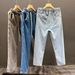 Men's Stretch Elastic Waistband Straight Leg Jeans - Comfortable Cotton Casual Trousers With Drawstring, Lightweight & Breathable For Spring & Summer_mkmklike.com
