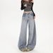 2026 Retro New Heavy-washed Low-waist Loose Wide-leg Straight Jeans For Women_mkmklike.com