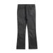 High Street Black Flared Waxed Jeans – Coated Denim Trousers With Vintage Loose Fit, Trendy & Fashionable For Men_mkmklike.com