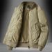 Workwear Autumn Winter Stand Collar American Retro Bomber Men's Trendy Casual Loose Baseball Jacket_mkmklike.com