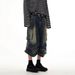 Men's Utility Cargo Denim Shorts Relaxed Fit Multi-Pockets Distressed Wash Mid-Rise Polyester Blend Sizes M-3XL_mkmklike.com