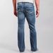 Men's Classic American Flare Jeans Retro High-Waisted Distressed Denim Pants With X-Back Pocket & Contrast Stitching_mkmklike.com