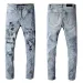 Men's Jeans 2021 Hot Mens Fashion Skinny Straight Slim Ripped Men Fashion Mens Street Wear Motorcycle Biker Jean Pants_mkmklike.com