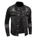 Loom European American Style Trendy Embroidered Turn-Down Collar Denim Jacket For Men, New Autumn And Winter Vintage Street_mkmklike.com