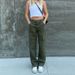2023 New European And American Jeans Women's Fashion Ins Street Retro Loose Multi-Pocket Cargo Pants_mkmklike.com