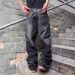 Men's Clothing Best Selling American Retro Wide Leg Jeans, Men's Curved Blade Jeans, Gradient Denim Men's Trousers_mkmklike.com