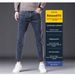 Pulse Italian High-End Nine-Point Jeans For Men 2025 Spring And Autumn Straight-Leg Tall Versatile Stretch Slim Fit Skinny_mkmklike.com