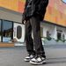 Nordmann European And American Style Retro Patchwork Slimming Jeans For Men, Ins Trendy Brand, Loose Straight Hip-Hop High Street_mkmklike.com