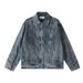 Jia Yi Ku New American Washed Cowboy And Women's Crimson Rivet Jacket Men's_mkmklike.com