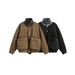 Eon Modish 2025 Spring New American Style Clean Fit Heavy-duty Lapel Workwear Jacket_mkmklike.com