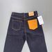 Vintage Straight-Leg Raw Denim Jeans – Washed Cotton Baggy Trousers For Retro Streetwear & Workwear Styling (S-XXL, Classic Black, Non-Stretch)_mkmklike.com