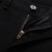 Men's Stretch Skinny Jeans With Ripped Details - Mid Rise Black Denim Pants For Everyday Comfort & Style_mkmklike.com