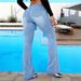 Women’s Clothing High Waisted Flared Jeans For Women, Comfortable, Slim Fitting, Fashionable And Versatile Jeans_mkmklike.com