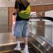 Men's Clothing Summer Thin Mid Length Pants Street Style Versatile Loose Straight Sports Shorts_mkmklike.com