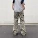 Military Cargo Jeans With Zipper Pockets – Vintage Streetwear Camo Denim Pants For Men & Women (S-4xl)_mkmklike.com