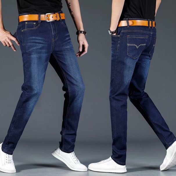 Men's Spring/Summer Straight Leg Loose Fit Trendy Versatile Youth Brand Casual Slim Fit Durable Pants_mkmklike.com