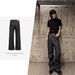 13oz Raw Denim Bootcut Jeans – Classic Straight-to-Flare Pants With Embroidered Details (S-XL, 100% Cotton, Office-to-Night Out Staple)_mkmklike.com