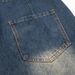 Five-Pointed Star Patch Jeans For Men, Niche Design, Frayed Edges, Distressed Wash, Loose Straight-Leg Pants, High_mkmklike.com