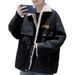 Fleece-Lined Thickened Denim Jacket For Men 2025 New Autumn Winter Japanese Retro Design Lamb Wool Cotton Coat_mkmklike.com