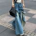 Slightly Plump Hot Girl's Stylish Irregular Patchwork Jeans For Women, New Autumn And Winter Two-piece Slimming_mkmklike.com
