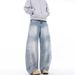 American Vintage Scimitar Jeans Summer 2025 New Patchwork Design Banana Scythe Pants Unisex Trend_mkmklike.com