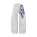 Men's Clothing Men's American Style Washed Curved Jeans Summer Thin Detachable Bandana Cool Sophisticated Vibe Scissor Pants_mkmklike.com