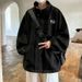 American Style Suede Men, Spring And Autumn Vibe Trench Coat, Trendy Brand, Cool Japanese Retro Jacket For Men_mkmklike.com