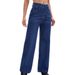 Women's High-Waisted Straight Leg Jeans Casual Loose Fit Denim Autumn Clothing European American Style for Ladies_mkmklike.com