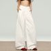 White Wide-leg Jeans Women, Summer 2025 New Style, High-waisted, Slimming, Loose, Drapey, Casual Straight-leg Pants For_mkmklike.com