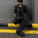 High Street Retro Distressed Wasteland Style Washed Wrinkled Flared Jeans Men's European And American Wide-Leg Trendy_mkmklike.com