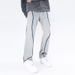 Nordmann European And American Style Light Color High Street Jeans Men, Ins Trendy Brand, Loose Straight Slimming Hip Hop Pants_mkmklike.com