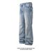 American Retro Washed Marble Pattern Cleanfit Jeans For Men, Trendy Straight Loose Casual Wide-leg Pants_mkmklike.com