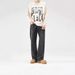 Classic American Vintage Men's Jeans - Straight Leg With Subtle Flare For Timeless Street Style_mkmklike.com