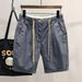 Men's Stretch Cargo Shorts – Lightweight & Breathable Summer Shorts (28-36, Elastic Waist, Khaki/Blue)_mkmklike.com