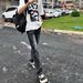 Men's Clothing 517 Washed Black And Gray Flared Jeans Vibe Style Cleanfit Slim Texture Stretch Slim_mkmklike.com