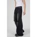 Men's High Street Retro Washed Distressed Jeans Loose Straight Leg Wide Leg Pants Unique Drape_mkmklike.com