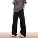 Unisex High Street Cargo Jeans – Multi-Pocket Loose Straight Fit, Retro Cleanfit Style For Men & Women_mkmklike.com