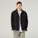 Denim Jacket, Men's Collar Versatile Long Sleeved Jacket, Youth Slim Fit Trendy Brand Print_mkmklike.com