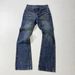 Leanfit Vintage Washed Jeans – Slim Bootcut Denim With Artistic Splatter Effect – High-Quality Stretch Cotton For Men & Women – Retro 90s Style_mkmklike.com