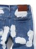 Men's Clothing Men's Tie-Dye Denim Jeans – Trendy Blue Print & Urban Streetwear Style (Sizes S-2XL)_mkmklike.com