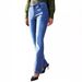 Pre-sale-35615# Cross-border Foreign Trade Women's Clothing European And American Style Fleece-lined Slim Straight_mkmklike.com
