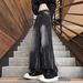 Men's Clothing Retro Tie Dye Jeans Washed Gradient High Street Vibe Style Loose Straight Wide Leg Pants_mkmklike.com