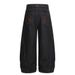 Loose Fit Jeans Trendy Brand Men's American High Street Style Wrinkled Design Pocket Embroidery Scimitar Wide Leg Pants_mkmklike.com